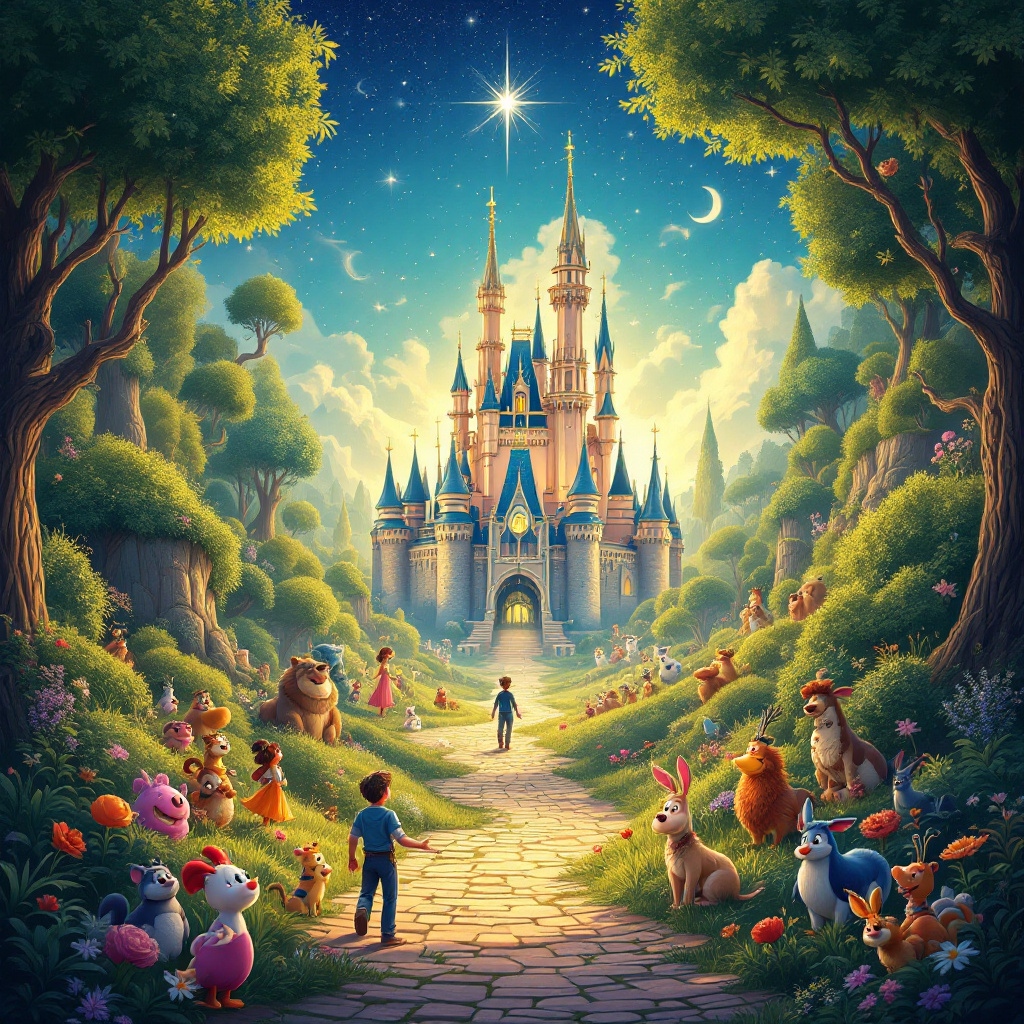 Disney AI Movie Poster Generator