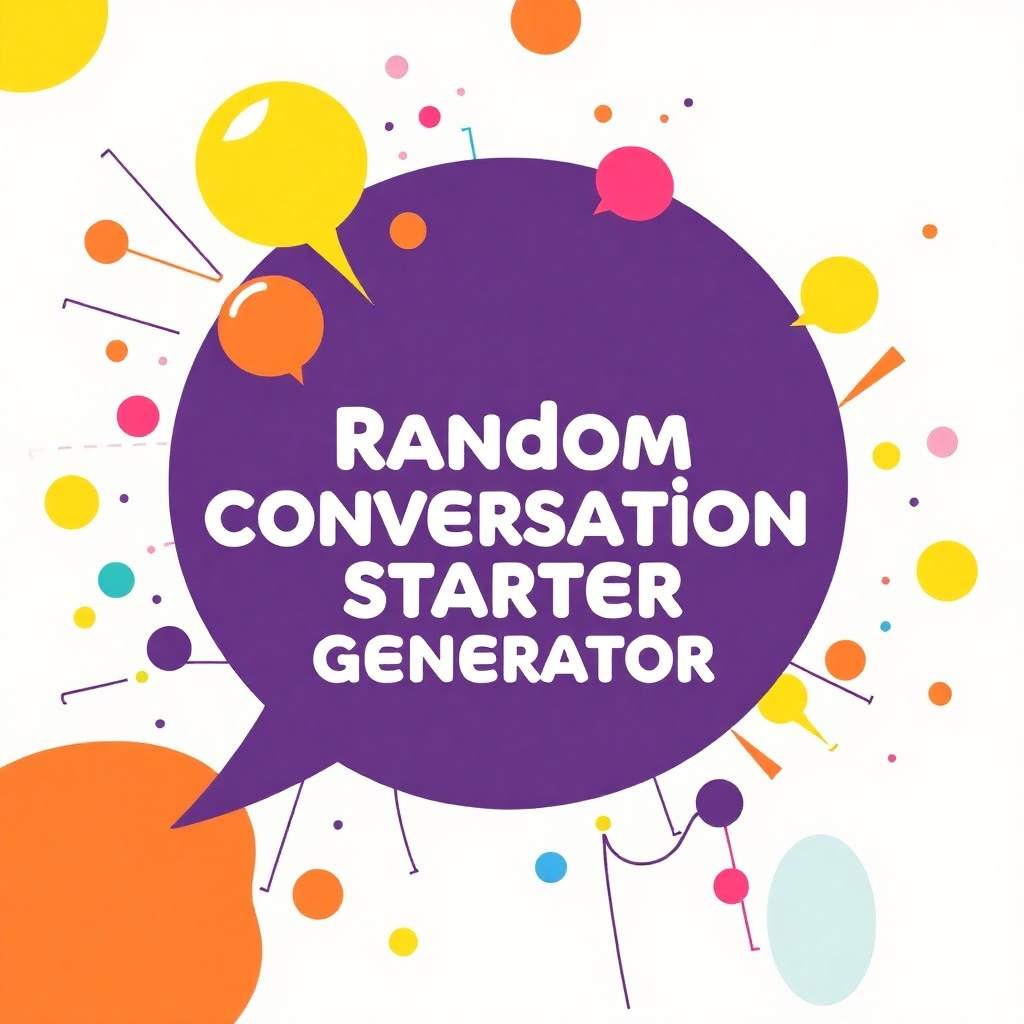 Random Conversation Starter Generator - Feruea